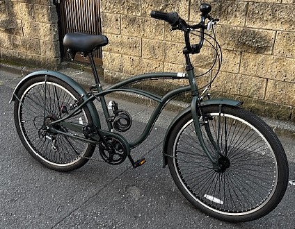 26ビーチBMXクルーザー6S(サカモトテクノ)数量限定