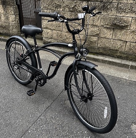 26ビーチBMXクルーザー6S(サカモトテクノ)数量限定